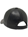 CLASSIC LEATHER CAP BLACK - LIBERE - BALAAN 4