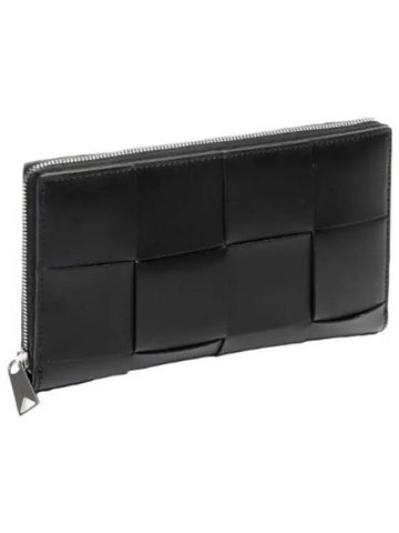 Cassette zipper around wallet men s long - BOTTEGA VENETA - BALAAN 1