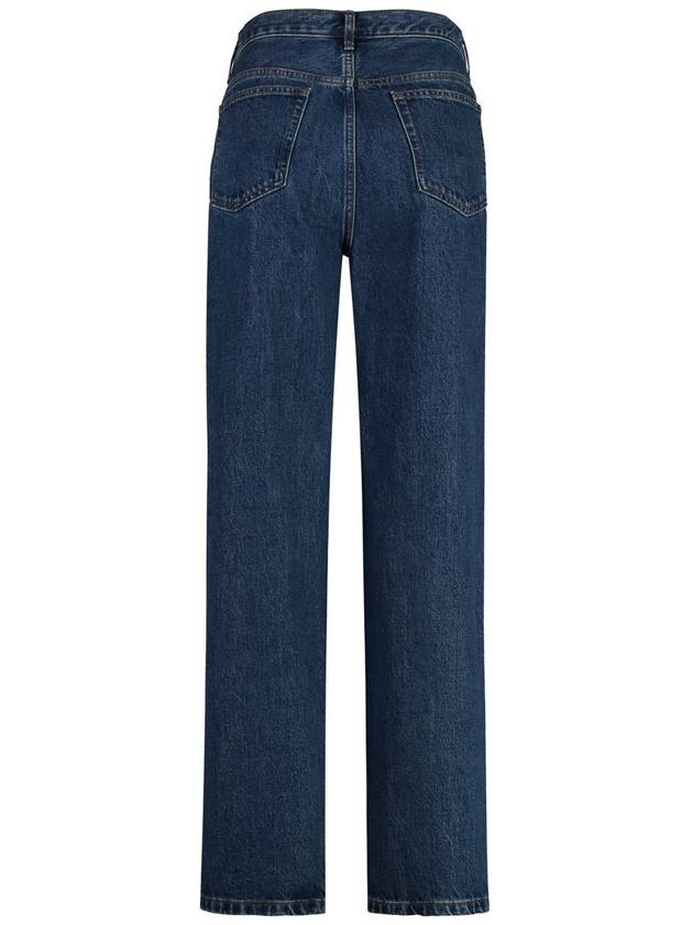 Martin Straight Jeans Stonewashed Indigo - A.P.C. - BALAAN 3