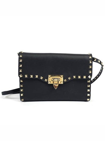 TW2B0181VSF Rockstud Small Flap Cross Bag - VALENTINO - BALAAN 1