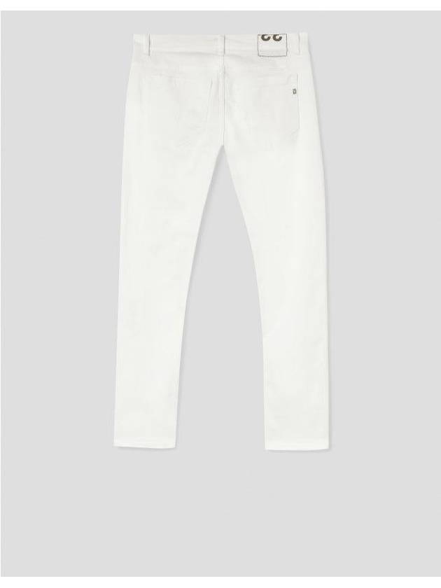 Denim Straight Pants UP168BS0030CS7000 WHITE - DONDUP - BALAAN 7