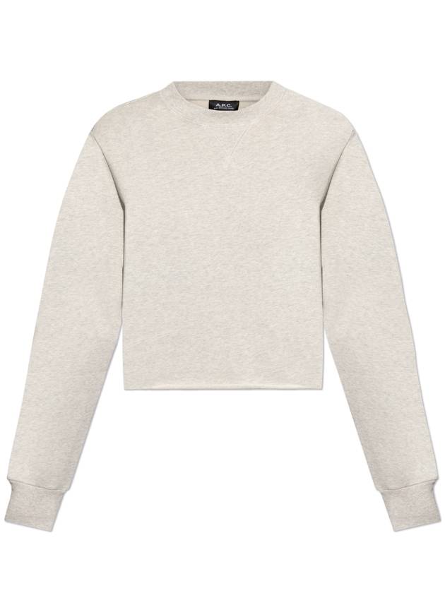 A.P.C. Sweatshirt Label, Women's, Grey - A.P.C. - BALAAN 1