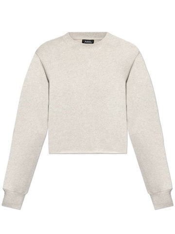 A.P.C. Sweatshirt Label, Women's, Grey - A.P.C. - BALAAN 1