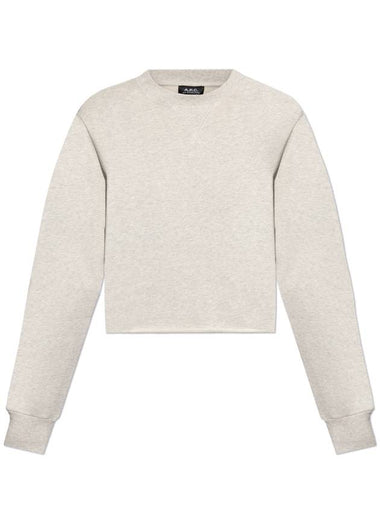 A.P.C. Sweatshirt Label, Women's, Grey - A.P.C. - BALAAN 1