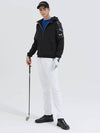 Golf Wear Jersey Functional Golf Jumper WB21FAMJ02BK Black - WHITEBALL - BALAAN 7