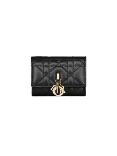 My Dior Cannage Lambskin Wallet Black - DIOR - BALAAN 2