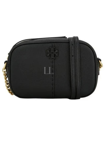 McGraw Logo Camera Shoulder Bag Black - TORY BURCH - BALAAN 2