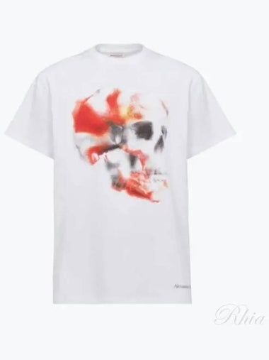 Skull T Shirt Top 776336 QTAAL - ALEXANDER MCQUEEN - BALAAN 1