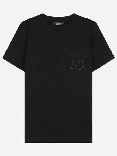 Short Sleeve T Shirt 2429976011600 005 Black - MAX MARA - BALAAN 2