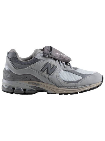 2002R Premium Vintage Low Top Sneakers Grey - NEW BALANCE - BALAAN 2