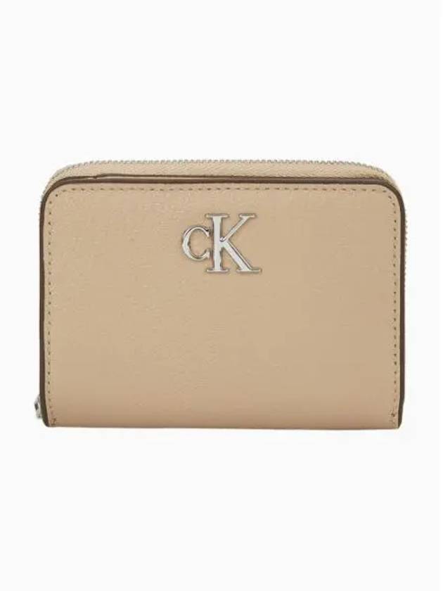 JEANS Minimal Monogram Medium Wallet 4K1066G PBF - CALVIN KLEIN - BALAAN 1