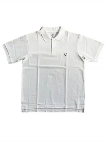 South to West Eight SS Polo Shirt Cotton Pique OT614A Short Sleeve T - SOUTH2 WEST8 - BALAAN 1