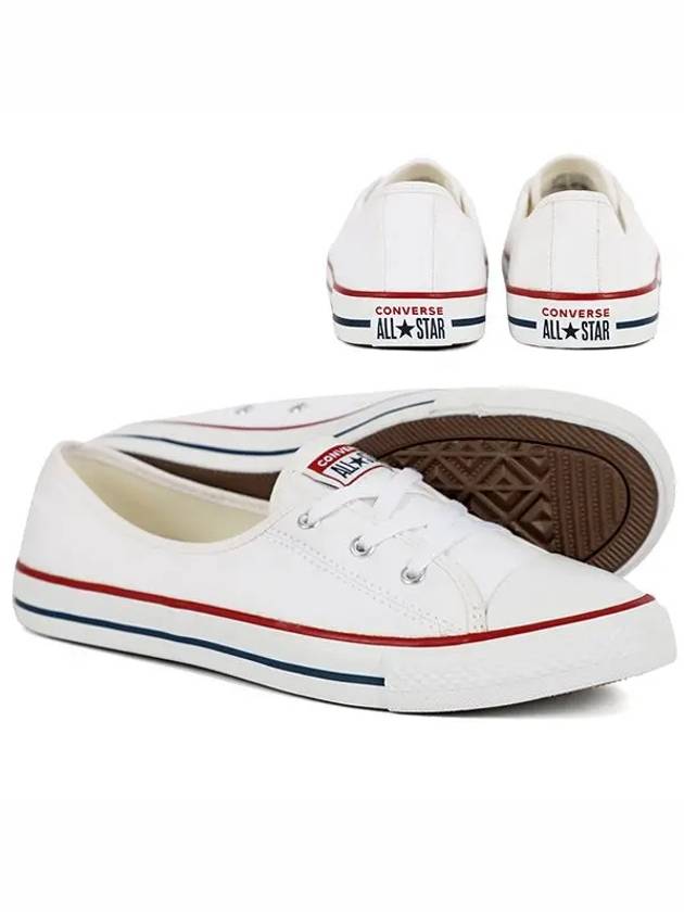 Chuck Taylor All Star Ballet Lace Slip-Ons White - CONVERSE - BALAAN 3