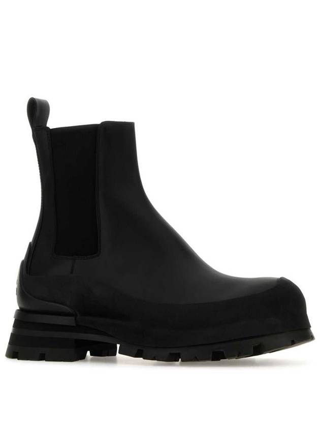 Wander Round-Toe Chelsea Boots Black - ALEXANDER MCQUEEN - BALAAN 3