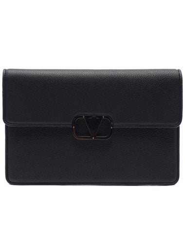 Men's V Logo Clutch Bag - VALENTINO - BALAAN 1