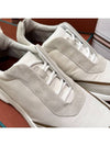 Weekend Work Sneakers Calfskin Suede Ivory - LORO PIANA - BALAAN 3