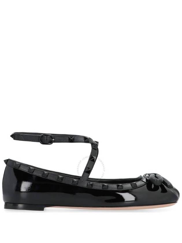 Rockstud Ballerina Black - VALENTINO - BALAAN 2