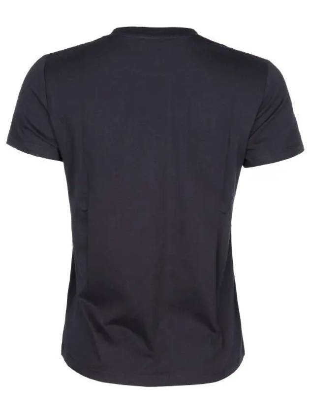 VPC Logo Organic Cotton Short Sleeve T-Shirt Navy - A.P.C. - BALAAN 3