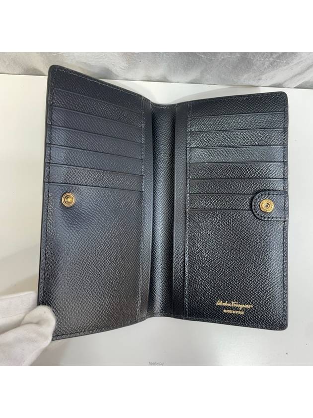 Ferragamo Gancini long wallet - SALVATORE FERRAGAMO - BALAAN 5