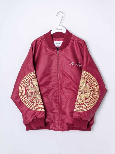 dragon bomber bomber jacket RED - ASIHA - BALAAN 1