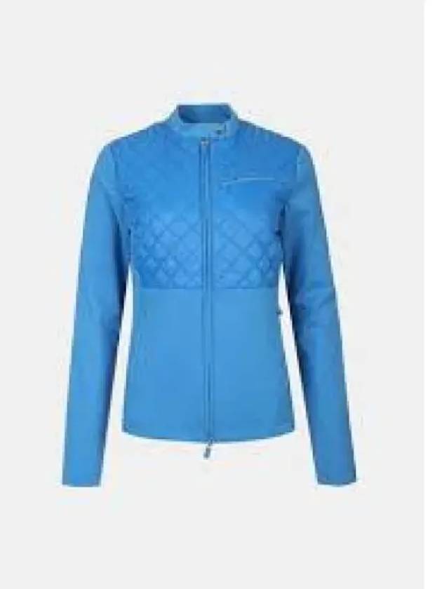 G FORE HYBRID MOTO JACKET G4LS23O18 CERULEAN Women s 1231617 - G/FORE - BALAAN 1