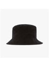 K4228HT BLACK code corduroy bucket hat - KANGOL - BALAAN 4