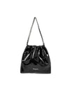 MUFFY LEATHER chainBLACK - RHEEMIN - BALAAN 1