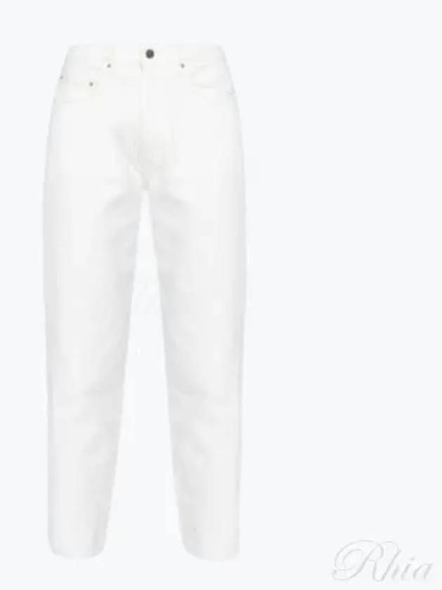 Women's Twisted Seam Straight Jeans Off-White - TOTEME - BALAAN 2