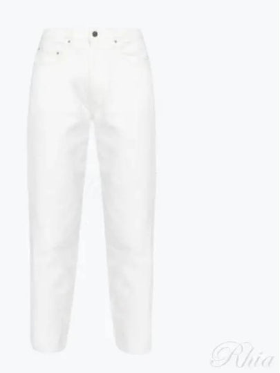 Women's Twisted Seam Straight Jeans Off-White - TOTEME - BALAAN 2