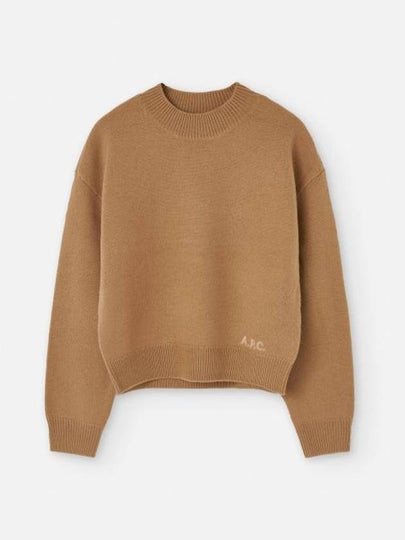 Esther Wool Knit Top Brown - A.P.C. - BALAAN 2