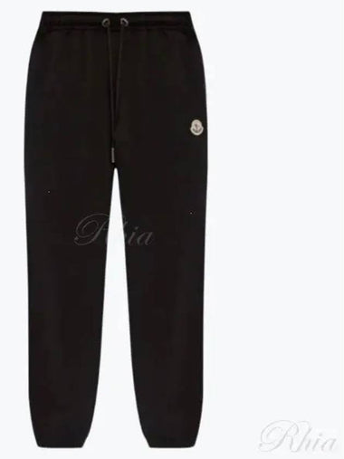 8H00010 89A1K 999 Logo Sweatpants - MONCLER - BALAAN 1