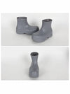 Puddle Rubber Ankle Rain Boots Grey - BOTTEGA VENETA - BALAAN 3