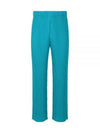 MC March Pleated Straight Pants Blue - ISSEY MIYAKE - BALAAN 2