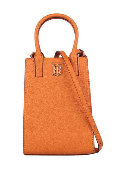 TB Logo Phone Case Cross Bag Orange - BURBERRY - BALAAN 2