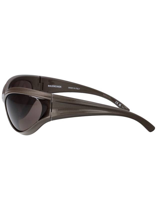 Eyewear Dynamo Wrap Oversized Frame Sunglasses BB0317S003 - BALENCIAGA - BALAAN 4