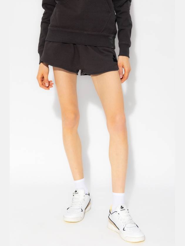 Marant Etoile ‘Mifa’ Shorts, Women's, Black - ISABEL MARANT - BALAAN 3