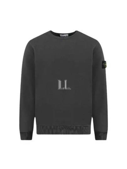 Compass Patch Cotton Sweatshirt Lead Grey - STONE ISLAND - BALAAN 2