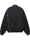 Wool Bomber Jacket Black - HELMUT LANG - BALAAN 3