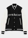 College Varsity Bomber Jacket Black - GIVENCHY - BALAAN 2