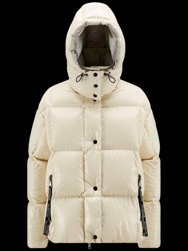 PARANA2 Hooded down jacket white blue hood color combination 1A00065 68950 065 Women 1 2 - MONCLER - BALAAN 5