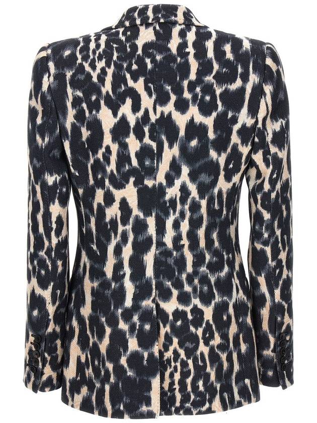 FW 23-24 jacket monopetto animalier GI2504FAP203XAWLB - TOM FORD - BALAAN 3