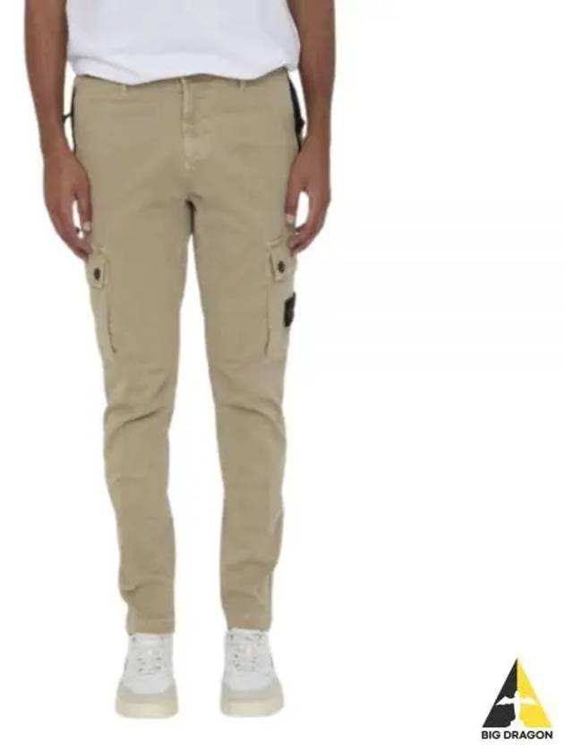 Compass Badge Cargo Straight Pants Navy - STONE ISLAND - BALAAN 2