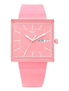 SO34P700 BIOCERAMIC WHAT IF ROSE Women s Urethane Watch - SWATCH - BALAAN 5