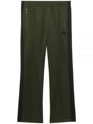 24 Narrow Track Pant Olive OT229 pants - NEEDLES - BALAAN 1