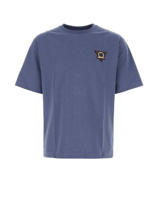 Surf Collage Oversize Short Sleeve T-Shirt Light Blue - MAISON KITSUNE - BALAAN 1