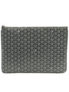 Gray Special Color Goyadin Canvas Senna MGM Clutch APMSENAT2 51 - GOYARD - BALAAN 1