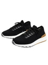 Knit Running Sneakers Black - BRUNELLO CUCINELLI - BALAAN 2