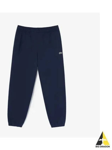 Men s French Terry Sweatpants Navy - LACOSTE - BALAAN 1