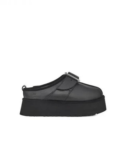 Buckle Platform Slippers Black - UGG - BALAAN 2