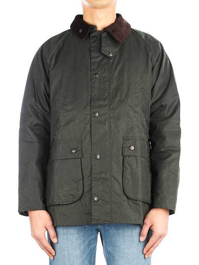 Bedale Wax Cotton Jacket Green - BARBOUR - BALAAN 2